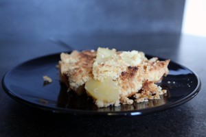 Lire la suite à propos de l’article Crumble aux pommes et ananas