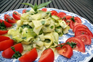 Tagliatelles de courgettes
