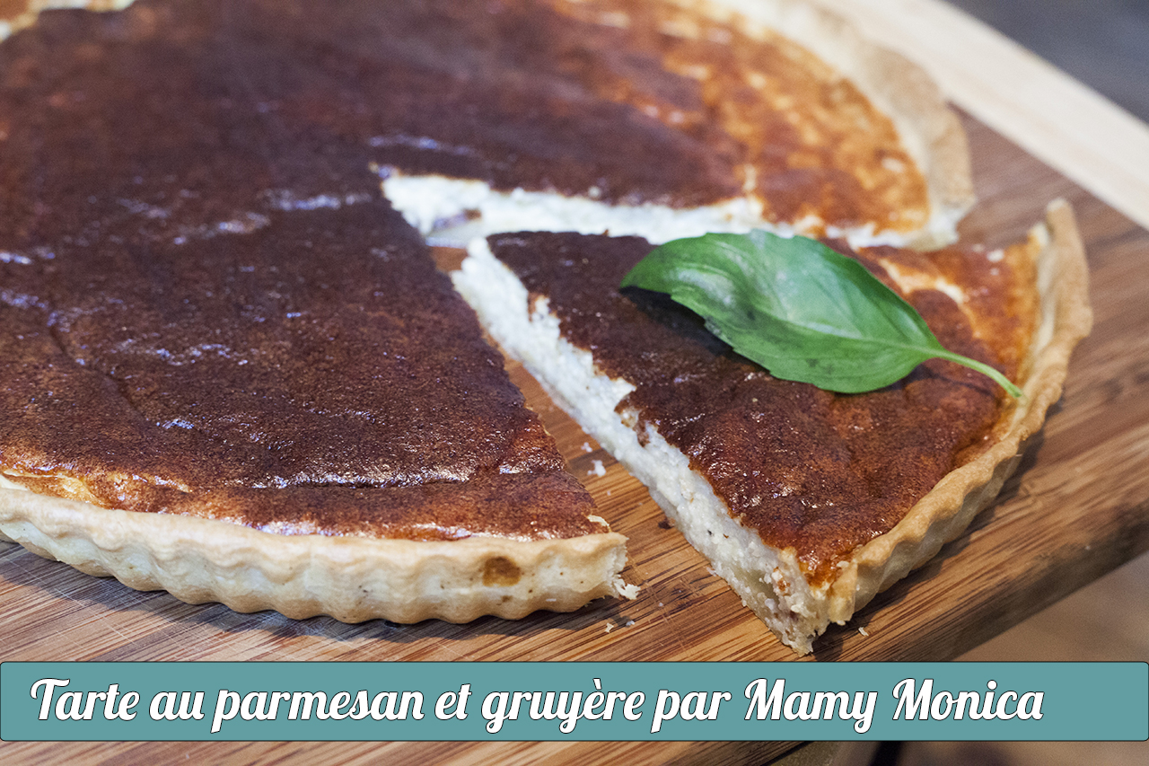 Lire la suite à propos de l’article Tarte au parmesan et au gruyère