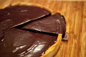 Lire la suite à propos de l’article Tarte au chocolat noir intense