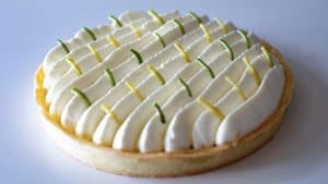 Tarte au citron crème Chantilly Yuzu